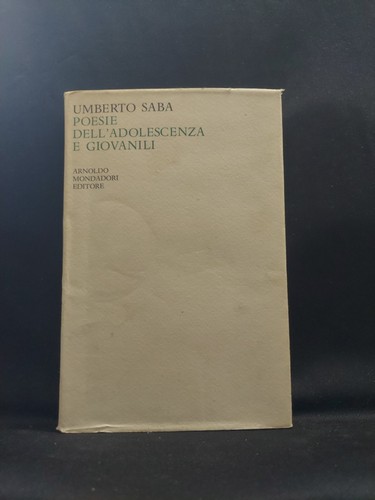Saba umberto poesie - saba,, umberto..poesie
