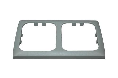 Cornice doppia presa grigio - doppia,