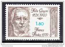 Francia 1979 Felix Guyon Medicina Medicina Medico Sanitario Chirurgia Persone 1v MNH