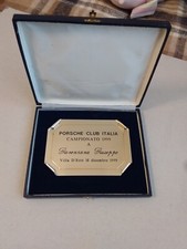 PORSCHE CLUB ITALIA   1999  ORIGINALE TARGA RICORDO  VILLA D'ESTE