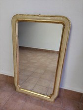 Specchiera Francese Vintage Foglia Oro