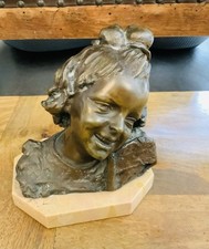 Mezzo Busto Bronzo Renda