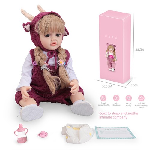 55cm reborn baby doll full - baby, set