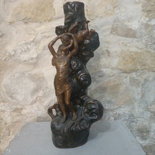 Scultura ceramica patinata - ceramica, a