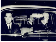 1967 ROMA Costantino di Grecia e Maurizio d'Assia in auto verso Villa Polissena