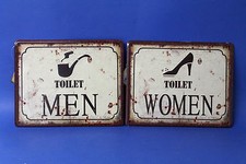 SET 2 INSEGNE METALLO MEN &