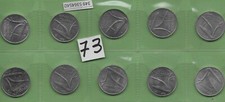 @lotto 10 monete  10 lire del 1973 italia repubblica