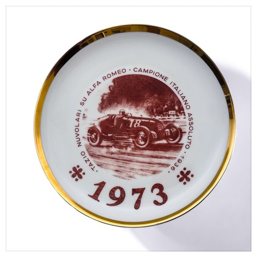 Vintage ceramic plate piero - ceramic,