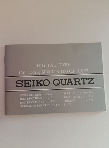 Seiko quartz digital - seiko,