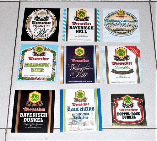 Etichette birra wernecker - birra,
