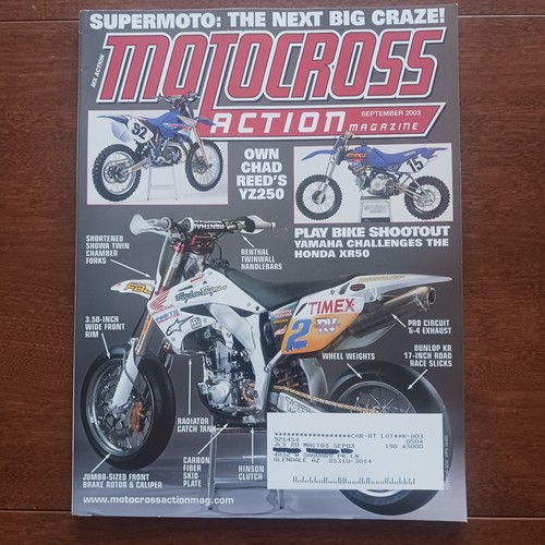 Motocross action september - motocross,