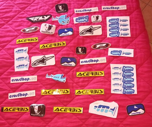 Adesivi motocross - adesivi,