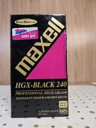 Maxell videocassetta hgx - maxell,