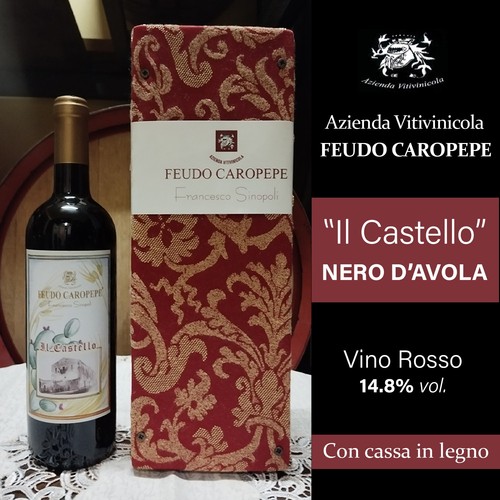 Vino rosso castello 75cl - rosso,