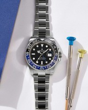 Rolex gmt master - ii, batman