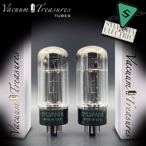 6l6gb sylvania matched pair - 6l6gb,