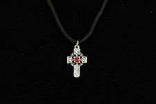 COLLANA CIONDOLO METALLO CROCE