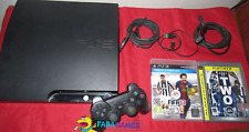 PS3 Console Nera 120 GB Modello SLIM + Army of Two | FIFA