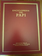 ENCICLOPEDIA DEI PAPI (3 Volumi) TRECCANI, 2000