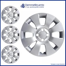 SERIE 4 BORCHIE - 4 COPRICERCHI COPPE RUOTA 15" PER TOYOTA YARIS