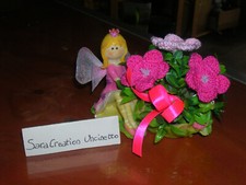 Composizione fiori realizzati