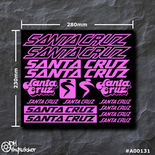 Santa Cruz Sticker Rosa | Set