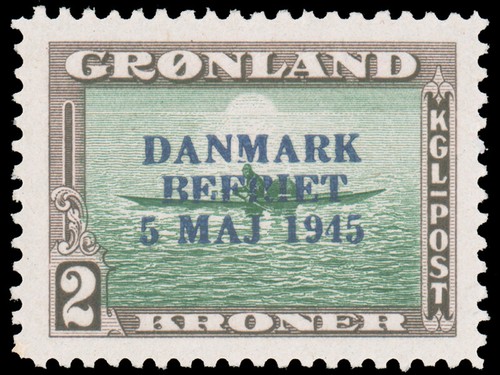Groenlandia mi24i mnh 1945 - #mi24i,