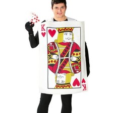 Costume uomo adulto carte da