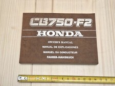 Honda CB 750 F2 Owner's Manual Manuale Utente (Eng, Deu, Esp, Fra) no italiano