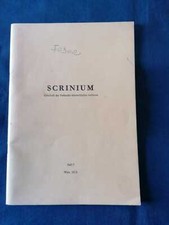 Scrinium Zeitschrift des Verbandes Osterreichischer Archivare Wien 1972