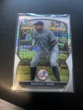 2023 Bowman Chrome Roderick Arias Mojo rifrattore #BCP-199 Yankees