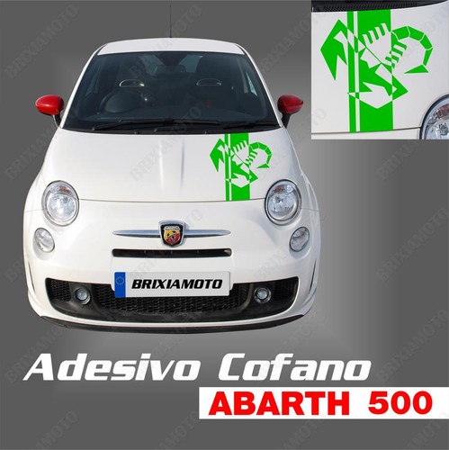 Adesivo cofano logo - adesivo, abarth