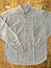 LEVI'S ® Camicia Shirt LEVIS UOMO VINTAGE COWBOY Worker tg M Denim Jeans Ranch