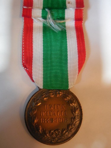Medaglia unità italia 1848 - d'italia,