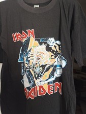 T-SHIRT IRON MAIDEN NO PRAYER TOUR ANNI 90 VINTAGE