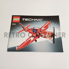 Lego Vintage Istruzioni Instructions Set 9394 - Technic Jet Plane (2012)
