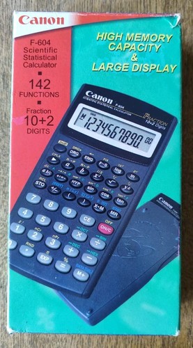 Calcolatrice scientifica canon - calcolatrice,
