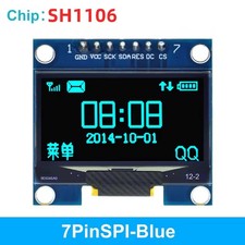 1.3" SPI 128X64 LED OLED LCD