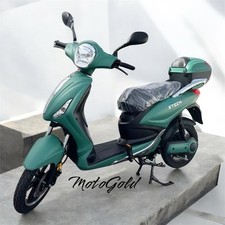 BICI ELETTRICA Z-TECH 800W 60V 24ah E-SCOOTER Verde Opaco