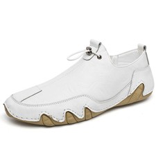 Mocassini uomo casual in pelle