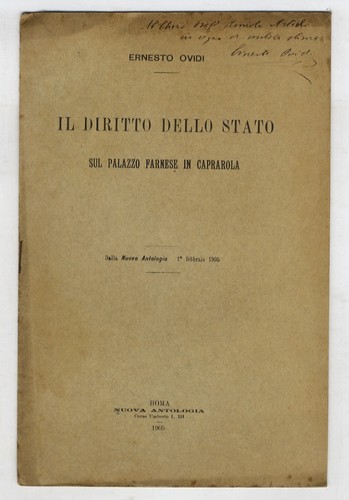 Diritto dello stato sul - dello,