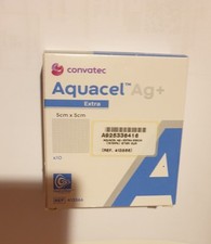 Aquacel Extra Ag 5x 5cm Garze