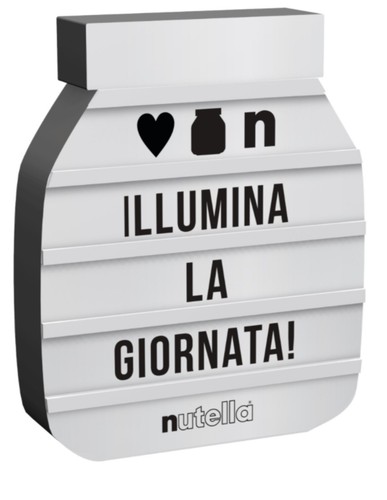 Nutella lampada scrivere - da,