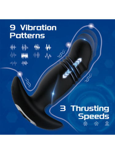 Vibratore dildo plug anale - dildo,