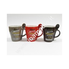 Tazza ceramica cucchiaino