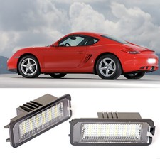 2 luci targa LED Porsche Cayman 987 targa numero auto