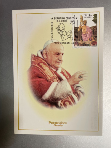 2000 cartolina filatelica - 2000,