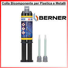 Colla Bicomponente 2K per Plastica e Metallo Ripara Paraurti Auto Carene Moto