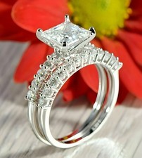 2Ct Princess Cut Lab Created