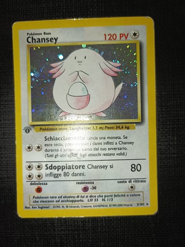 Chansey set base prima